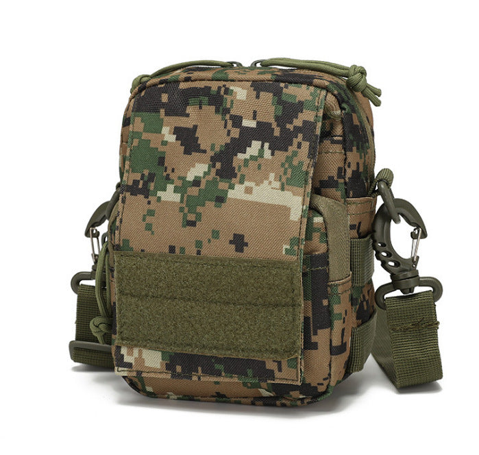 Army Fan Camouflage Leisure Small Saddle Sports Satchel