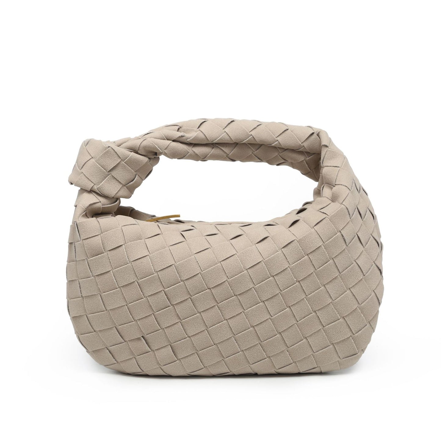 Frosted Handmade Woven Knotted Dumpling Advanced Handbags