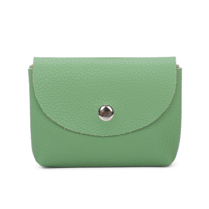 Women's Pattern Solid Color With Lid Imitation Coin Purses