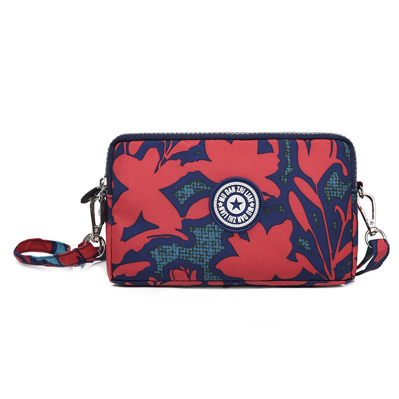 Mini-pochette polyvalente en toile pour femme