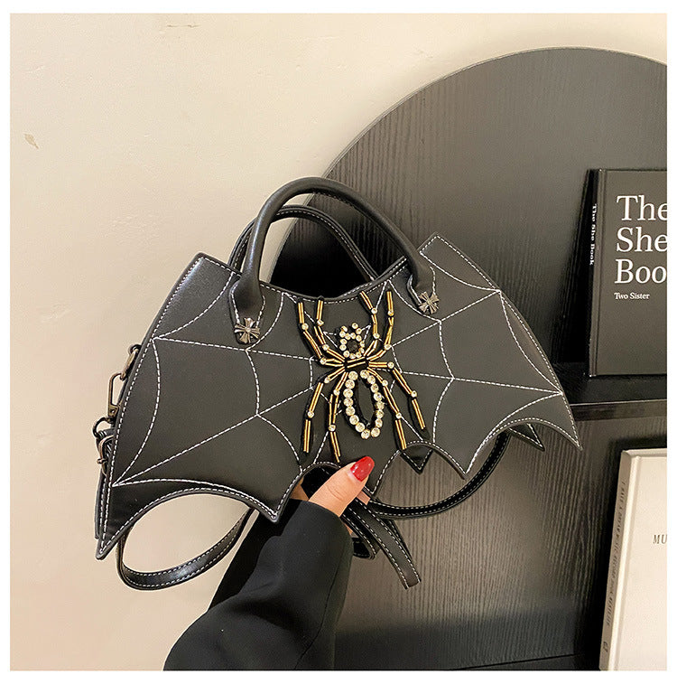 Women's Fashion Creative Handmade Spider Personality Embroidered Crossbody Bags