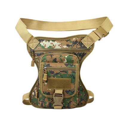 Sac banane camouflage pour homme, style militaire, pour randonnée