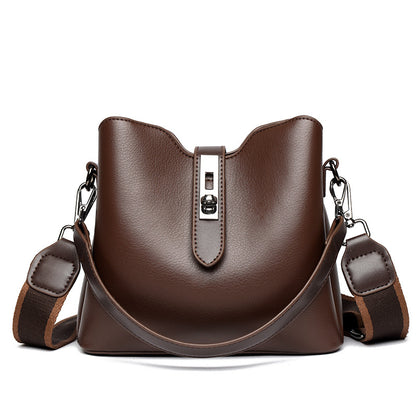 Women's Soft Leather Textured Hand Carrying High-grade Crossbody Bags