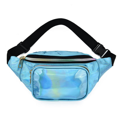 Women's Laser Leisure Running Cross Body Western Style Waist Packs