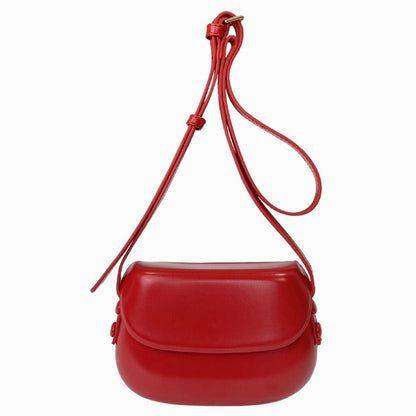 Women's Summer Retro Red Saddle Small Simple Crossbody Bags