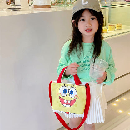 Children's Canvas Cartoon Cute Fashion Boys Children's Shoulder Bags