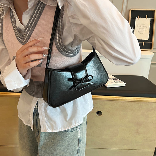 Style Trendy Bow Underarm Female Personality Shoulder Bags