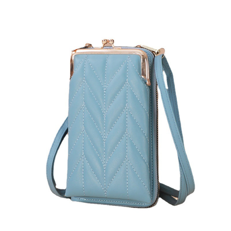 Women's Mobile Korean Style Fashion Twist Multifunctional Phone Bags