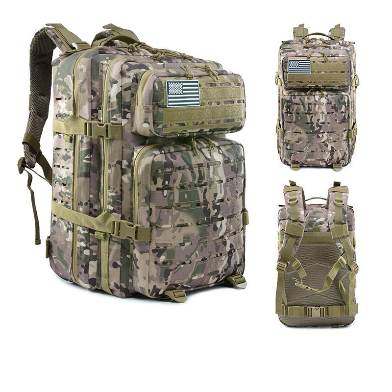 Sacs à dos de camping pour hommes, camouflage militaire, randonnée, sport, grande capacité