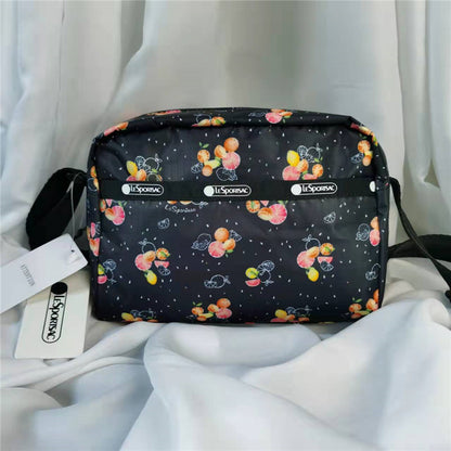 Women's Cloth Fashion Cartoon Printed Nylon Small Crossbody Bags