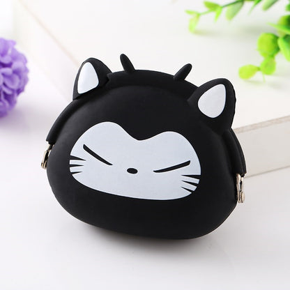 Animal Cartoon Clip Silicone Elderly Cute Coin Purses