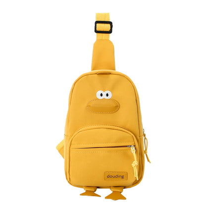 Sacs banane pour enfants de style coréen avec dessin animé mignon canard garçon