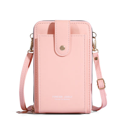 Women's Cell Korean Fashion Solid Color One Bags