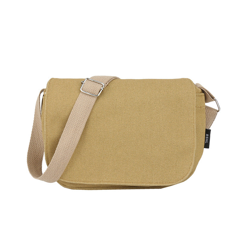 Women's Tooling Style Fashion Retro Washed Canvas Shoulder Bags