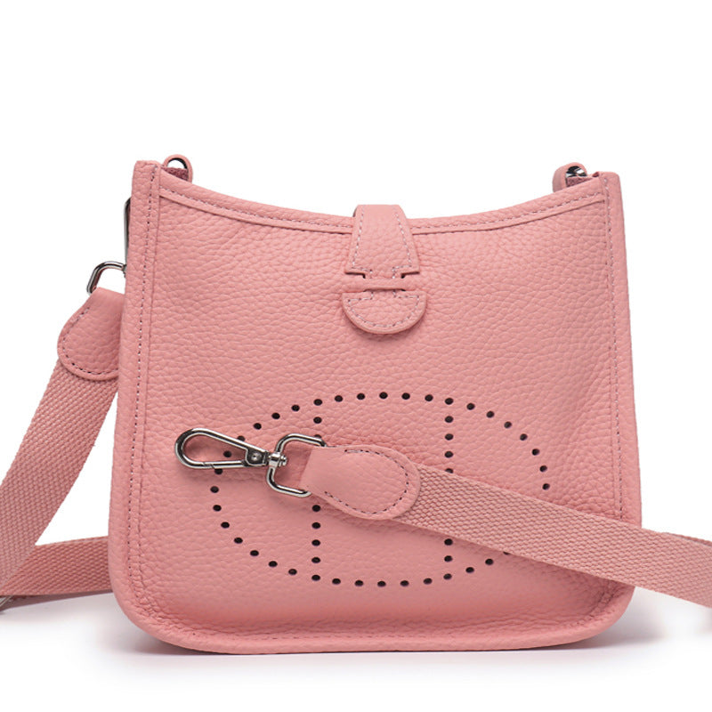 Women's Calfskin Mini Fashion Unique Hollow For Crossbody Bags