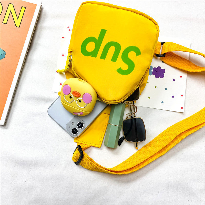 Children's Summer Fashion Trendy Letters Boys Children's Shoulder Bags