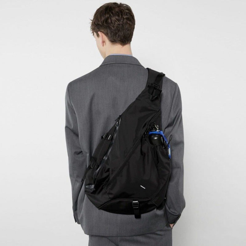 Sacs messagers fonctionnels pour hommes en nylon de style équitation