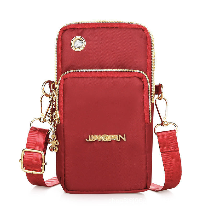 Women's & Men's & Mobile Minimalism Running Oxford Cloth Phone Bags