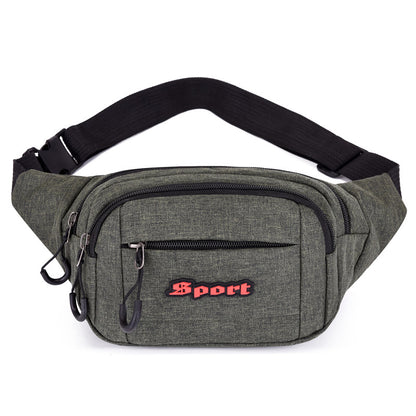 Unique Men's Slouchy Korean Oxford Cloth Men's Waist Packs