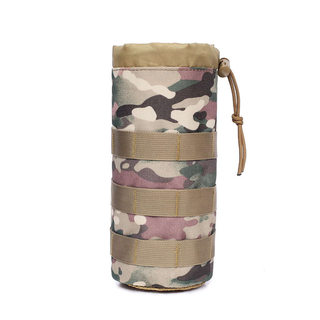 Kettle Water Bottle Pouch Camouflage Tactics Sports Backpacks