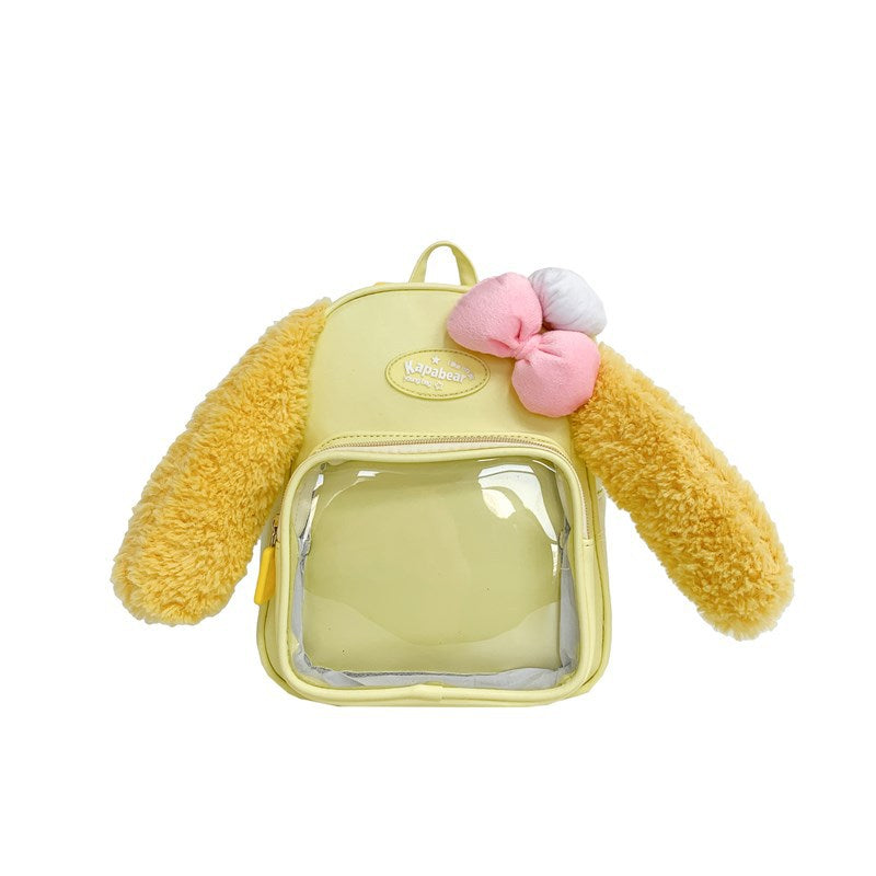 Cake Cartoon Double Snack Fresh Transparent Backpacks