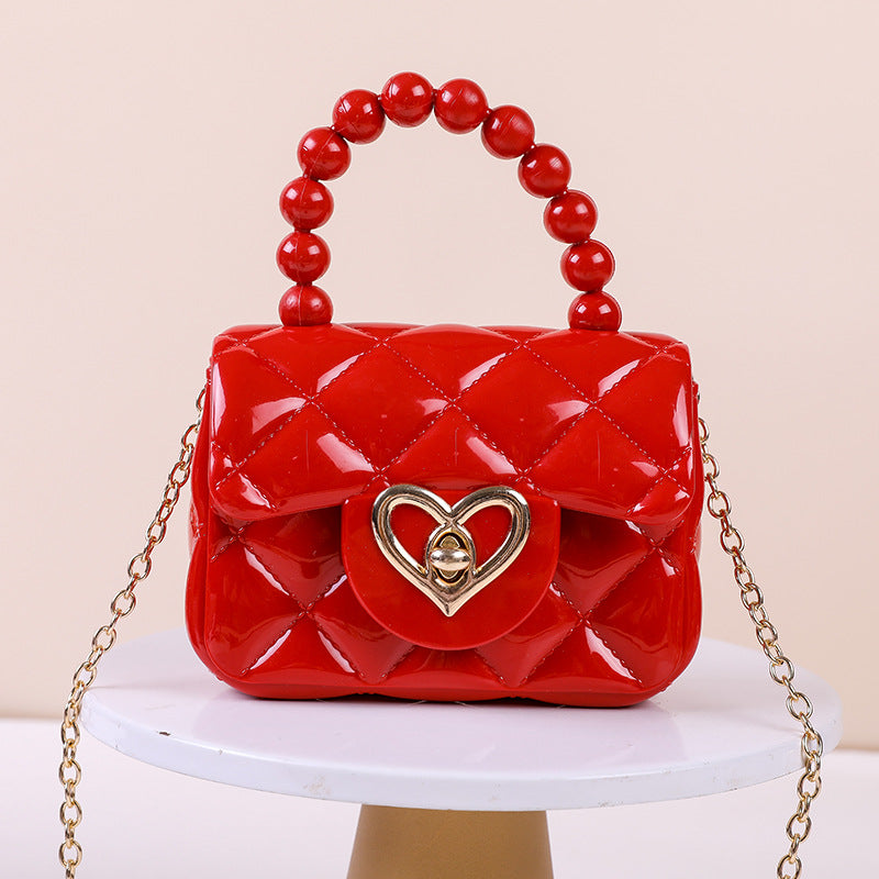 Candy Color One Mini Chain Pearl Bags