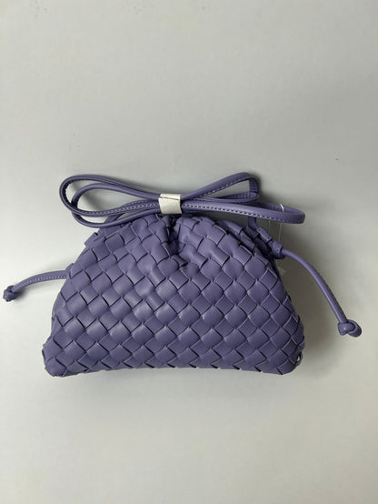 Women's Woven Cloud Retro Simple Dumpling Mini Handbags