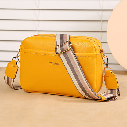 Classic Women's Durable Trendy Solid Color Phone Bags