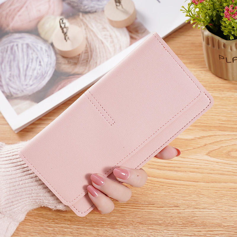 Women's Simple Thin Large Capacity Fashion Hand Ladies Wallets