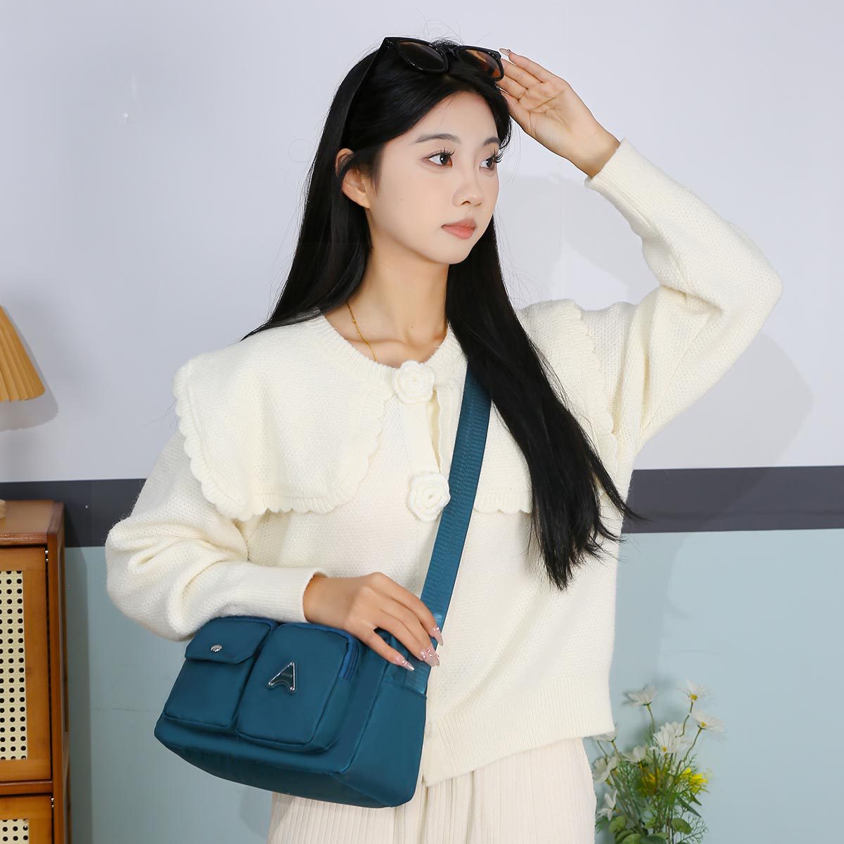 Women's Mom Korean Style Leisure Commute Simple Backpacks