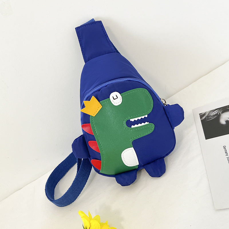 Sacs à bandoulière tendance pour enfants en forme de petit dinosaure mignon avec dessin animé