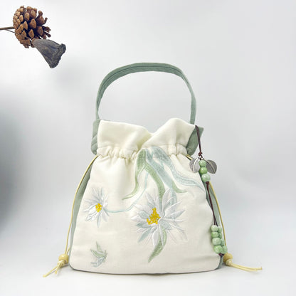 Spring Outing With Embroidered Han Chinese Clothing Antiquity Handbags