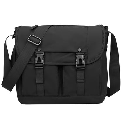 Men's Business Commute Simple Water Repellent Retro Men's Messenger Bags