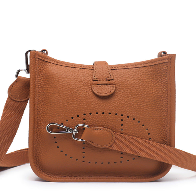 Women's Calfskin Mini Fashion Unique Hollow For Crossbody Bags