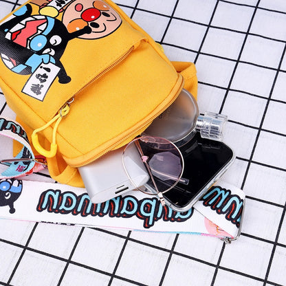 Women's & Children's & Cartoon Canvas Small Fashionable Korean Waist Packs