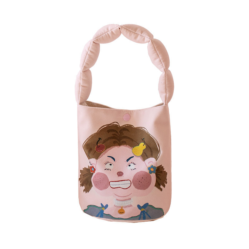 Women's Underarm Cute Cartoon Hand Gift Handbags