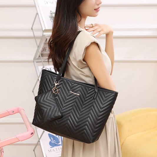 Women's Trendy Simple Fashion Mother Set Shoulder Bags