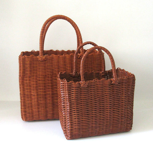 Women's Woven Hand Vegetable Basket Leisure Beach Handbags