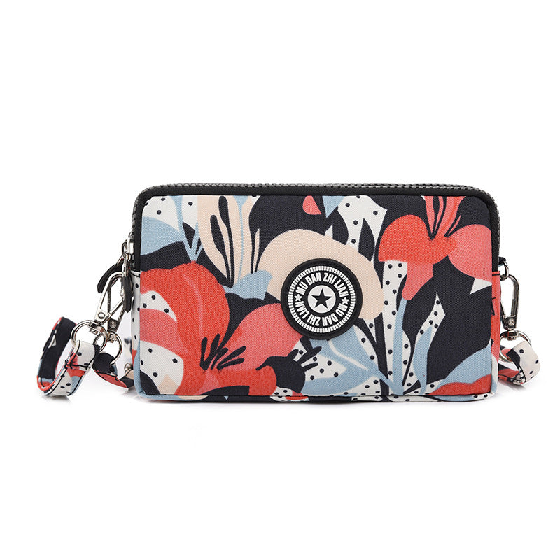 Mini-pochette polyvalente en toile pour femme