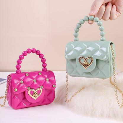 Candy Color One Mini Chain Pearl Bags