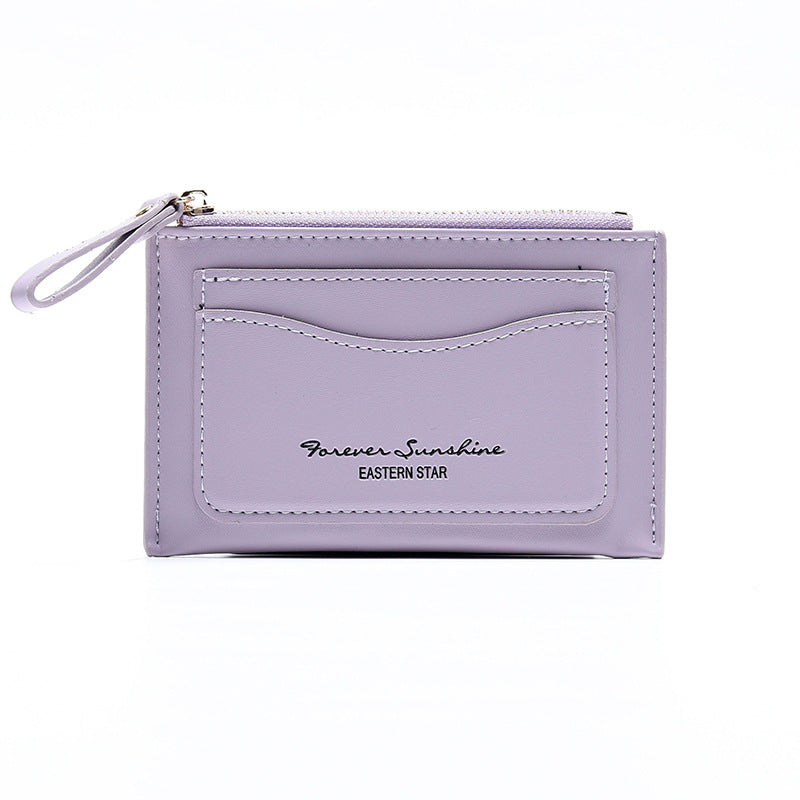 Women's Classic Korean Short Thin Simple Ladies Wallets