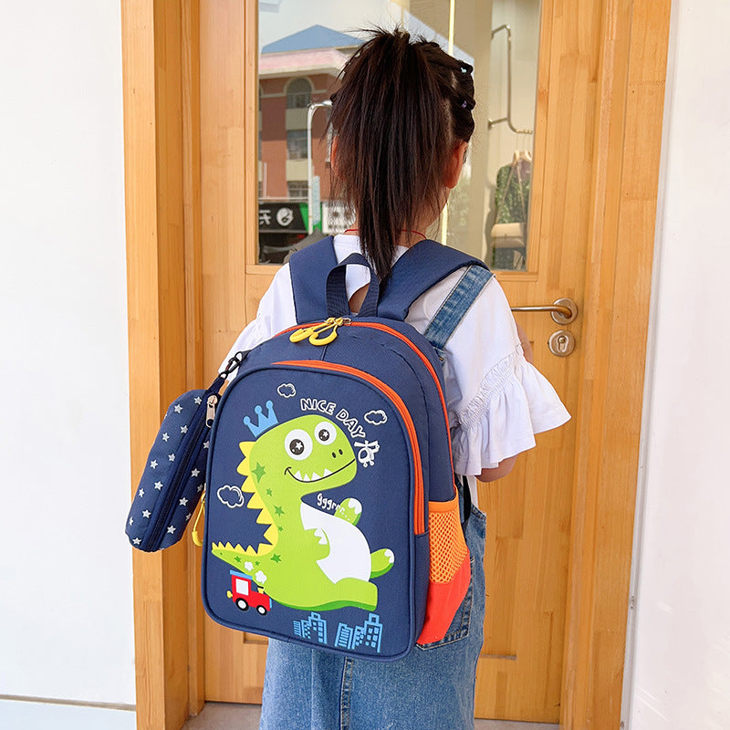 Sac à dos mignon avec pendentif crayon pour les classes intermédiaires des garçons