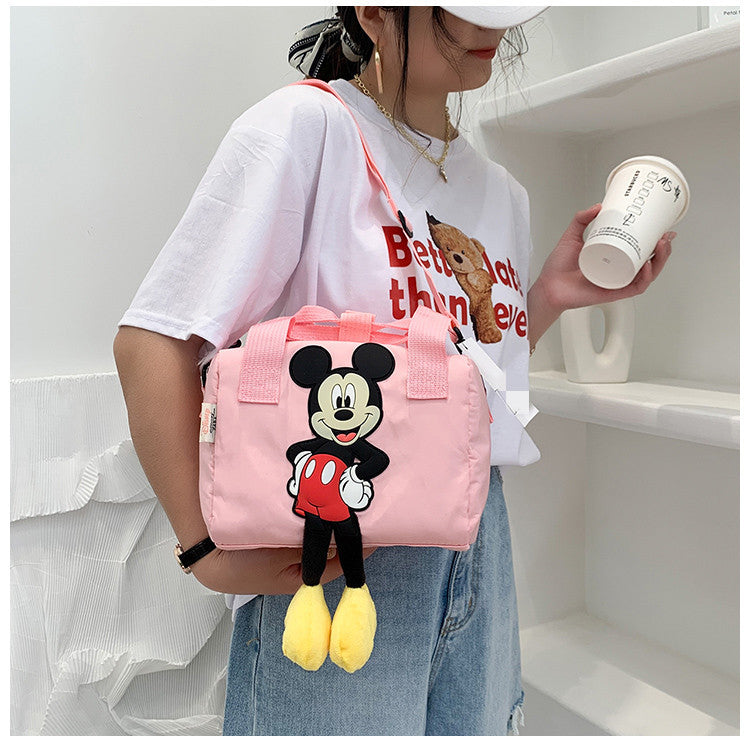 Children's Nylon Cute Bowling Fashion Portable Children's Shoulder Bags