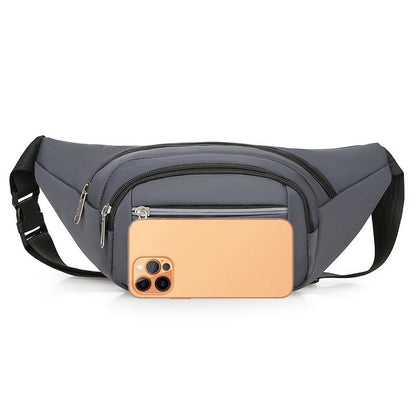 Women's & Men's & Mobile Working Site Large Capacity Waterproof Men's Waist Packs