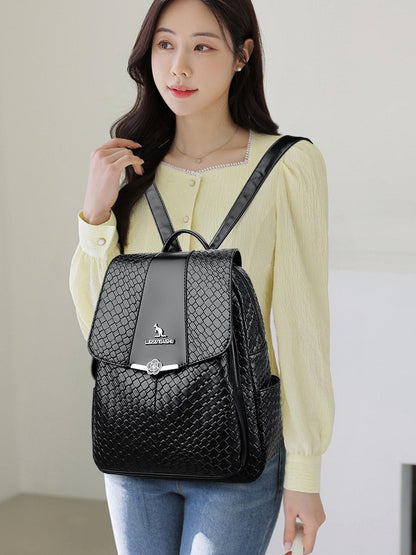 Women's Trendy Creative Innovative Kangaroo Woven Backpacks