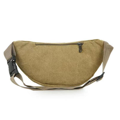 Women's & Men's & Running Canvas Cashier Construction Site Men's Waist Packs