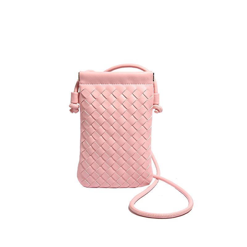 Women's Woven Mini Leisure Change Storage Fashion Crossbody Bags