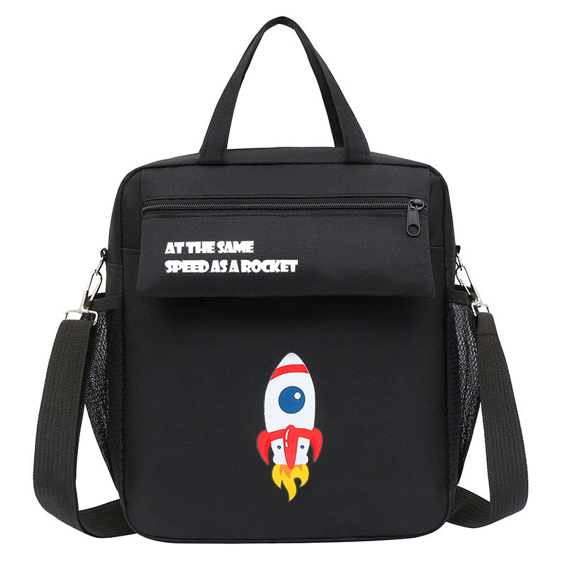 Children's Korean Style Tuition Cute Portable Document Large Elementary School Students' Schoolbags