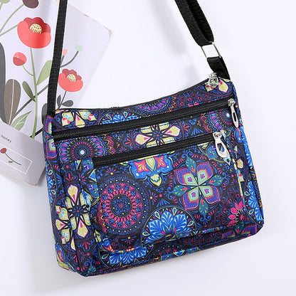 Women's Outdoors Commute Nylon Printed Mother Crossbody Bags