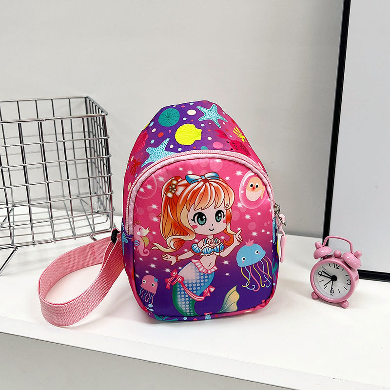 Children's New Cartoon Cute Fashion Snack Children's Shoulder Bags